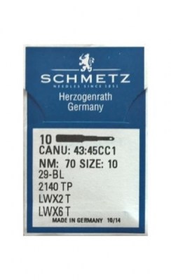 SCHMETZ AGHI LWX6T - NO. 70 - SCHMETZ NADELN LWX6T - NR. 70